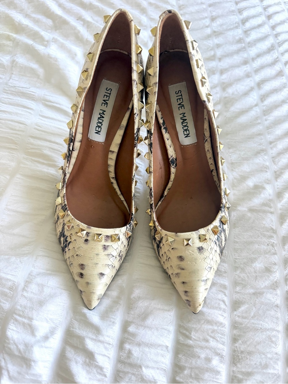 Steve Madden snakeskin pumps Proto-s - Picture 4 of 4